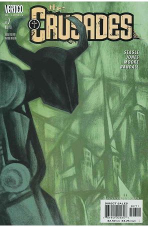 The Crusades 7 published by DC/Vertigo with cover art by Teddy Kristiansen