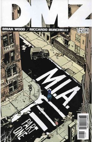 DMZ 51 published by DC/Vertigo with cover art by John Paul Leon