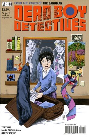 Dead Boy Detectives (2nd Series) 2 published by DC/Vertigo with cover art by Mark Buckingham