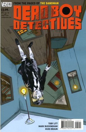 Dead Boy Detectives (2nd Series) 5 published by DC/Vertigo with cover art by Mark Buckingham