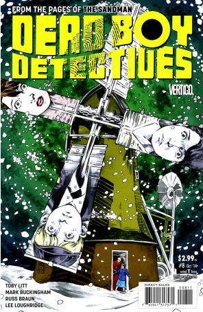 Dead Boy Detectives (2nd Series) 8 published by DC/Vertigo with cover art by Mark Buckingham