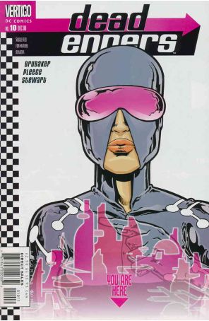 Deadenders 10 published by DC/Vertigo with cover art by Philip Bond