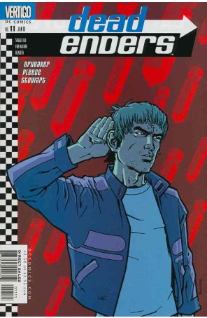 Deadenders 11 published by DC/Vertigo with cover art by Philip Bond
