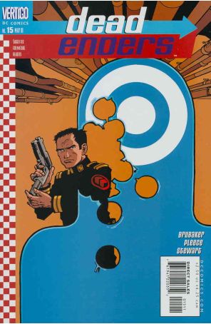 Deadenders 15 published by DC/Vertigo with cover art by Philip Bond