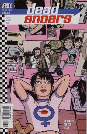 Deadenders 6 published by DC/Vertigo with cover art by Philip Bond