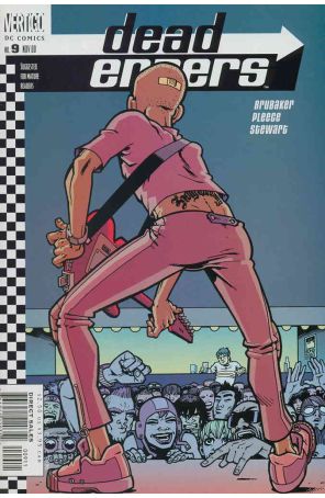 Deadenders 9 published by DC/Vertigo with cover art by Philip Bond