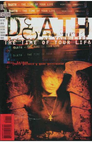 Death: The Time of Your Life 1 published by DC/Vertigo with cover art by Dave McKean