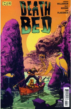 Deathbed 4 published by DC/Vertigo with cover art by Riley Rossmo