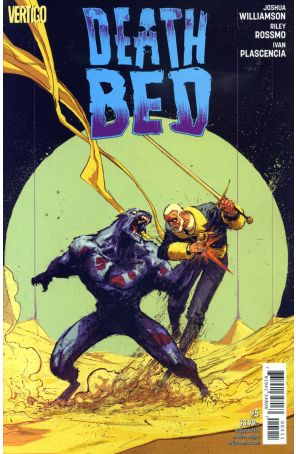 Deathbed 5 published by DC/Vertigo with cover art by Riley Rossmo