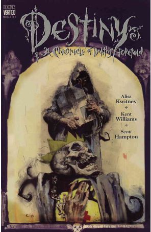Destiny: A Chronicle of Deaths Foretold 2 published by DC/Vertigo with cover art by Kent Williams