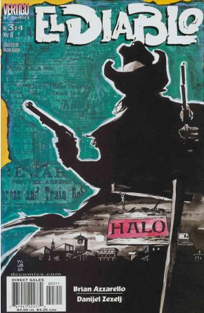 Diablo, El (Mini-Series) 3 published by DC/Vertigo with cover art by Tim Sale