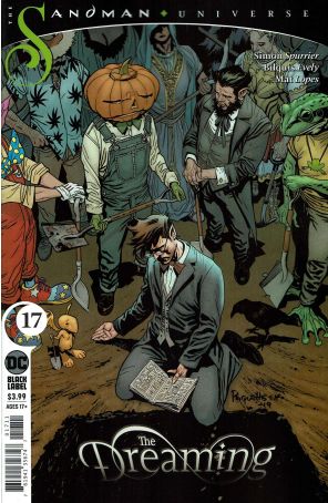Dreaming (2nd Series) 17 published by DC/Vertigo with cover art by Yanick Paquette