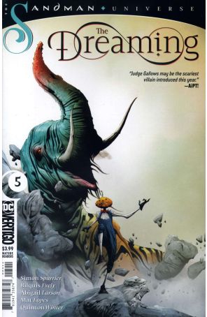 Dreaming (2nd Series) 5 published by DC/Vertigo with cover art by Jae Lee
