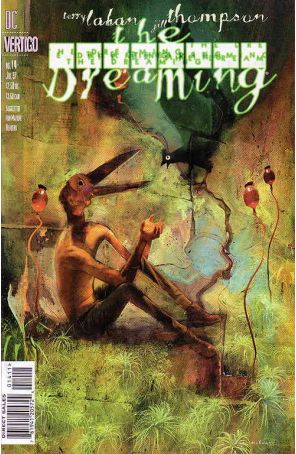 The Dreaming 14 published by DC/Vertigo with cover art by Dave McKean