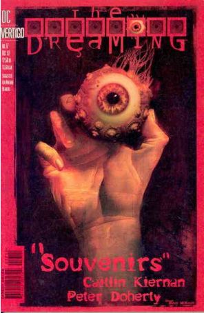 The Dreaming 17 published by DC/Vertigo with cover art by Dave McKean