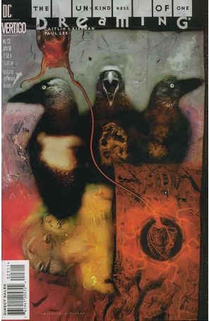 The Dreaming 23 published by DC/Vertigo with cover art by Dave McKean