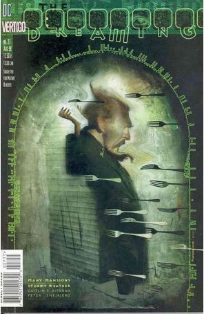 The Dreaming 27 published by DC/Vertigo with cover art by Dave McKean