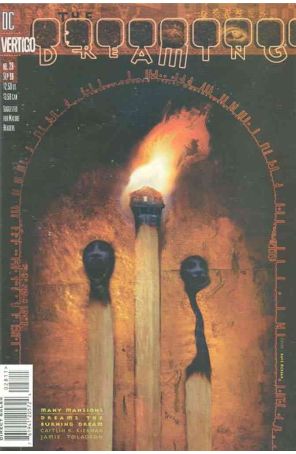 The Dreaming 28 published by DC/Vertigo with cover art by Dave McKean