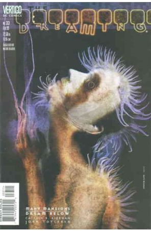 The Dreaming 33 published by DC/Vertigo with cover art by Dave McKean