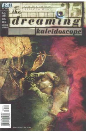 The Dreaming 35 published by DC/Vertigo with cover art by Dave McKean