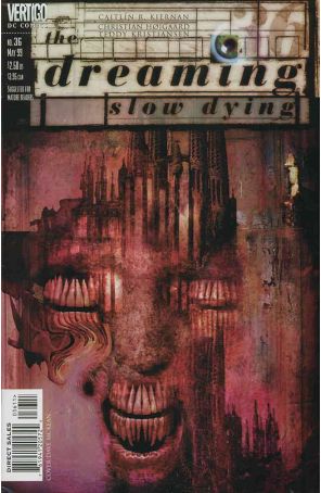 The Dreaming 36 published by DC/Vertigo with cover art by Dave McKean