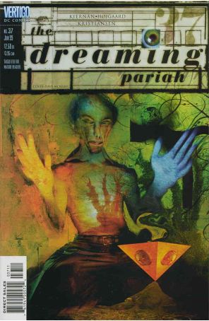 The Dreaming 37 published by DC/Vertigo with cover art by Dave McKean