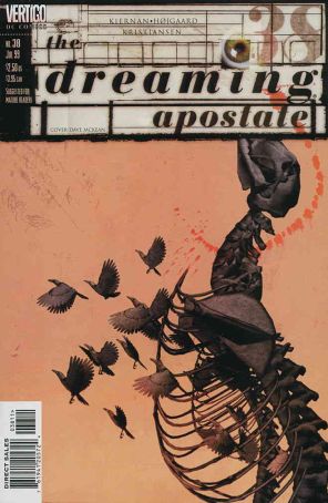 The Dreaming 38 published by DC/Vertigo with cover art by Dave McKean