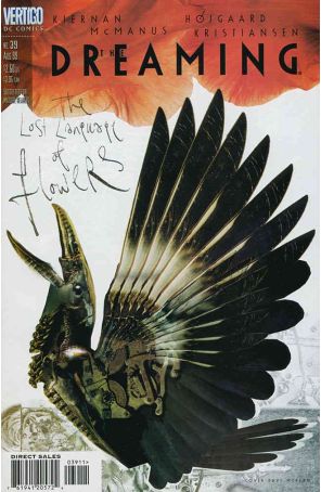 The Dreaming 39 published by DC/Vertigo with cover art by Dave McKean