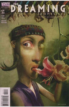 The Dreaming 44 published by DC/Vertigo with cover art by Dave McKean