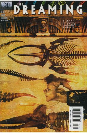 The Dreaming 47 published by DC/Vertigo with cover art by Dave McKean