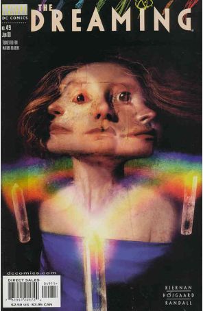 The Dreaming 49 published by DC/Vertigo with cover art by Dave McKean