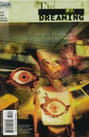 The Dreaming 51 published by DC/Vertigo with cover art by Dave McKean