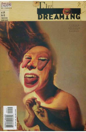 The Dreaming 54 published by DC/Vertigo with cover art by Dave McKean