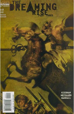 The Dreaming 59 published by DC/Vertigo with cover art by Dave McKean
