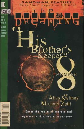 The Dreaming 8 published by DC/Vertigo with cover art by Dave McKean