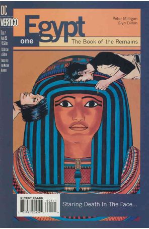 Egypt 1 published by DC/Vertigo with cover art by Glyn Dillion