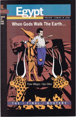 Egypt Ashcan 1 published by DC/Vertigo