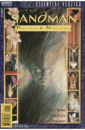 Essential Vertigo: The Sandman 1 published by DC/Vertigo with cover art by Dave McKean