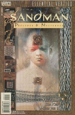 Essential Vertigo: The Sandman 5 published by DC/Vertigo with cover art by Dave McKean