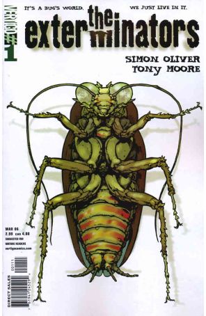 The Exterminators 1 published by DC/Vertigo with cover art by Philip Bond