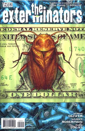 The Exterminators 19 published by DC/Vertigo with cover art by Tony Moore