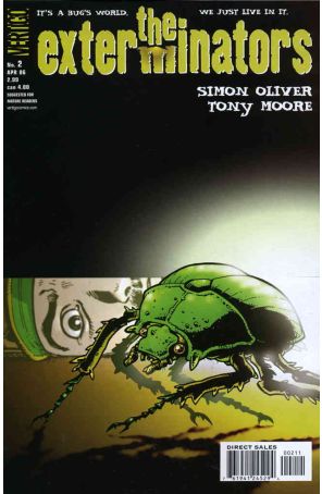 The Exterminators 2 published by DC/Vertigo with cover art by Philip Bond