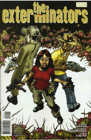 The Exterminators 22 published by DC/Vertigo with cover art by Philip Bond