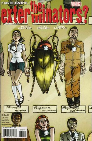 The Exterminators 30 published by DC/Vertigo with cover art by Philip Bond