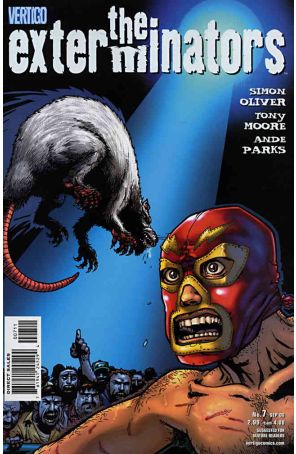 The Exterminators 7 published by DC/Vertigo with cover art by Philip Bond