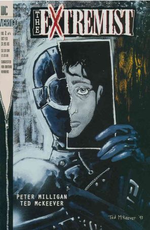 The Extremist 2 published by DC/Vertigo with cover art by Ted McKeever