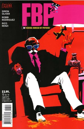 FBP: Federal Bureau of Physics 13 published by DC/Vertigo with cover art by Nathan Fox
