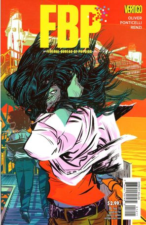 FBP: Federal Bureau of Physics 16 published by DC/Vertigo with cover art by Nathan Fox