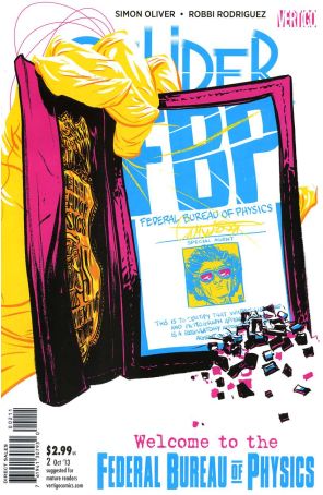 FBP: Federal Bureau of Physics 2 published by DC/Vertigo with cover art by Nathan Fox