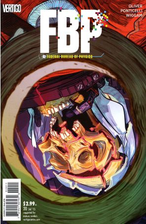 FBP: Federal Bureau of Physics 20 published by DC/Vertigo with cover art by Nathan Fox